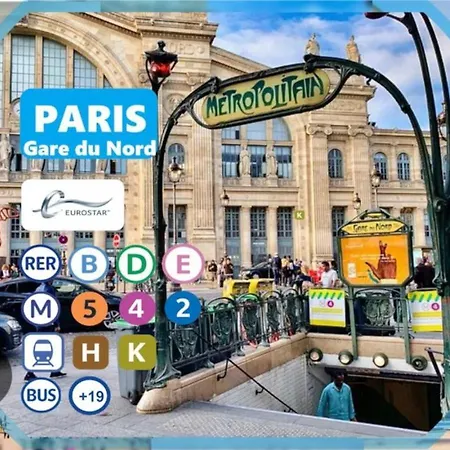 Apartment L Room, Kitchen, Bathroom & Parking L 25 Mins From Paris Gare Du Nord, Cdg Airport & Stade De France *